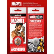  25 рублей &laquo;Marvel &mdash; Росомаха&raquo; в буклете, фото 1 
