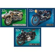  2019. 2502-2504. История отечественного мотоцикла. 3 марки, фото 1 