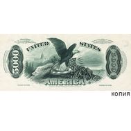  5000 долларов 1878 США (копия), фото 1 