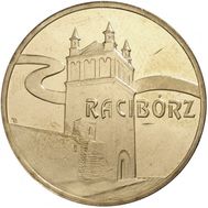  2 злотых 2007 &laquo;Рацибуж&raquo; Польша, фото 1 