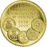  2 злотых 2009 «180 лет деятельности центрального банка в Польше» Польша, фото 1 