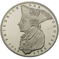  5 марок 1986 «200 лет со дня смерти Фридриха II Великого» Германия, фото 1 