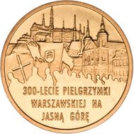  2 злотых 2011 «300-летие Варшавского паломничества на Ясную Гору» Польша, фото 1 