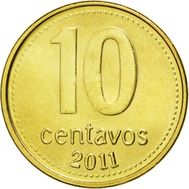  10 сентаво 2011 Аргентина, фото 1 