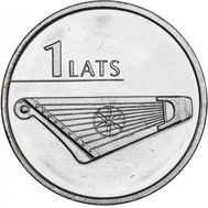 1 лат 2013 «Гусли» Латвия, фото 1 