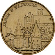  2 злотых 2002 «Замок в Мальборке» Польша, фото 1 