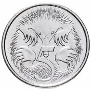  5 центов 2016 «Ехидна» Австралия, фото 1 