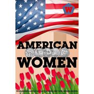  Альбом-планшет для 25 центов «Выдающиеся женщины США» (пластиковые ячейки), фото 1 