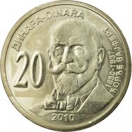  20 динаров 2010 «Джордж Вайферт» Сербия, фото 1 