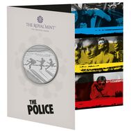  5 фунтов 2023 «The Police. Легенды музыки» Великобритания (в буклете), фото 1 