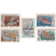  1966. СССР.3313-3317. Промысловые рыбы Байкала. 5 марок, фото 1 