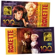  100 крон «Roxette» Швеция, фото 1 