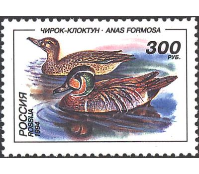  3 почтовые марки «Утки» 1994, фото 4 