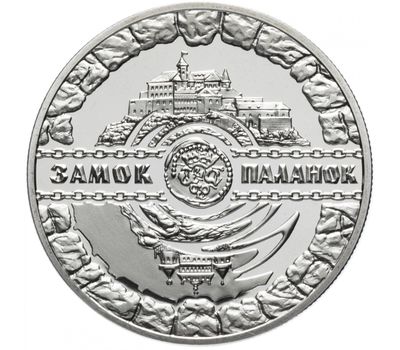  Монета 5 гривен 2019 «Замок Паланок» Украина, фото 2 