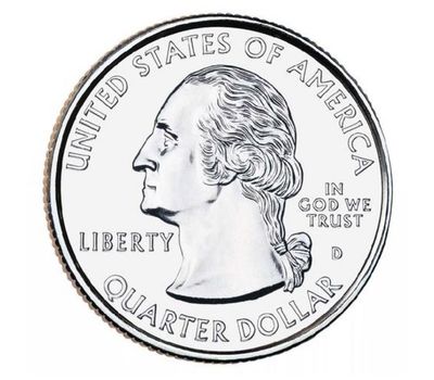  Набор 56 монет-квотеров «Штаты и территории США» 1999-2009 D, фото 2 