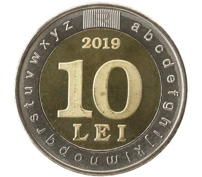  Монета 10 леев 2019 «Праздник Лимба» Молдова, фото 2 