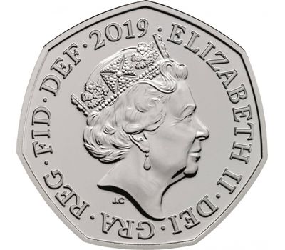  Монета 50 пенсов 2019 «Шерлок Холмс» Великобритания, фото 2 