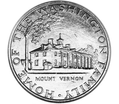  Монета 1/2 доллара 1965 «Virginia 1759» США (копия), фото 2 