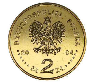  Монета 2 злотых 2004 «Игры XXVIII Олимпиады 2004 года в Афинах» Польша, фото 2 