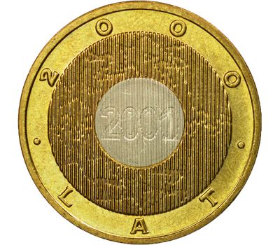  Монета 2 злотых 2000 «2000 год — начало нового тысячелетия» Польша, фото 1 