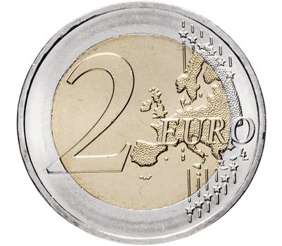  Монета 2 евро 2020 «200 лет со дня открытия Антарктиды» Эстония, фото 2 