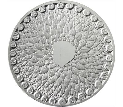  Монета 5 евро 2011 «50 лет Всемирному фонду дикой природы» Нидерланды (в коинкарте), фото 1 