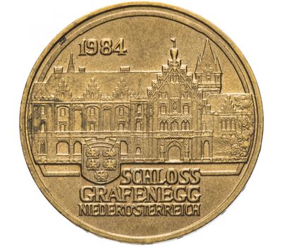  Монета 20 шиллингов 1984 «Дворец Графенег» Австрия, фото 1 