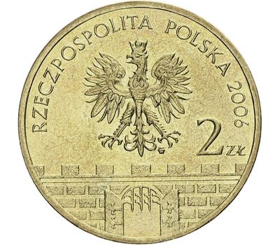  Монета 2 злотых 2006 «Калиш» Польша, фото 2 