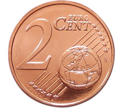  Монета 2 евроцента 2008 Греция, фото 1 