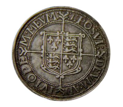  Монета 1/4 кроны 1601 «Елизавета I» Англия (копия), фото 2 