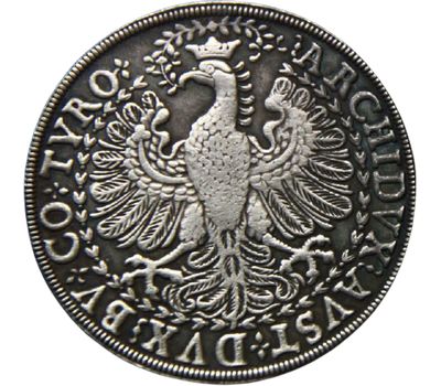  Монета 2 талера 1705 «Леопольд» Австрия (копия), фото 2 