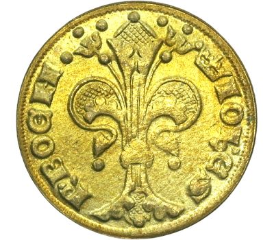  Монета золотой дукат Иоганн II (копия), фото 2 