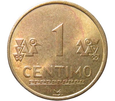  Монета 1 сентимо 2002 Перу, фото 1 