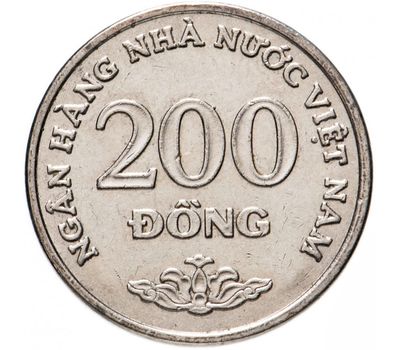  Монета 200 донгов 2003 Вьетнам, фото 1 