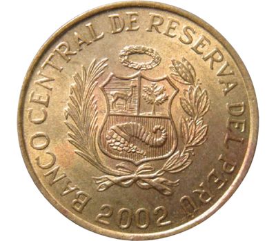  Монета 1 сентимо 2002 Перу, фото 2 