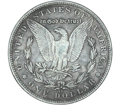  Коллекционная сувенирная монета хобо никель 1 доллар 1921 «Аль Капоне» США, фото 2 