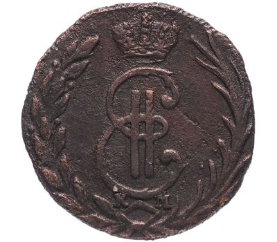  Монета денга 1768 КМ Екатерина II F, фото 2 