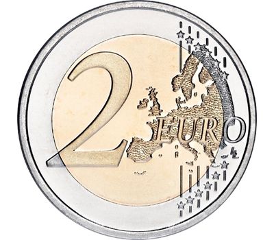  Монета 2 евро 2021 «200-летие основания Провинциального музея Крайны» Словения, фото 2 