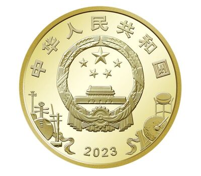  Монета 5 юаней 2023 «Культура Китая — Пекинская опера» Китай, фото 2 
