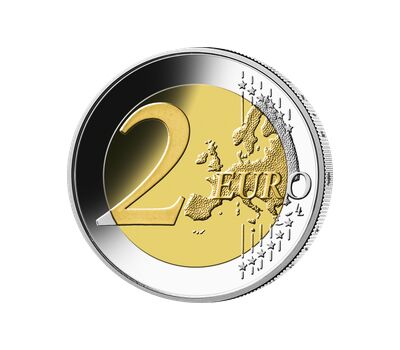  Монета 2 евро 2024 «Мекленбург-Передняя Померания (холм Кёнигсштуль)» Германия, фото 2 