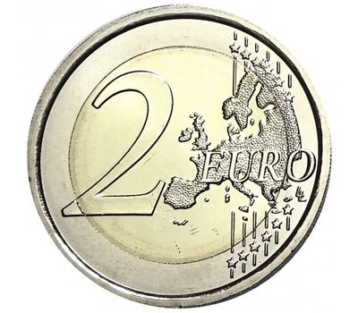  Монета 2 евро 2025 Сан-Марино, фото 2 