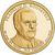  Монета 1 доллар 2014 «32-й президент Франклин Рузвельт» США (случайный монетный двор), фото 1 