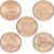  Набор 5 монет «200 лет со дня Рождения Линкольна» 2009-2018 США, фото 1 