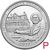  Монета 25 центов 2017 «Фредерик Дуглас» (37-й нац. парк США) P, фото 1 