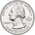  Монета 25 центов 2017 «Национальные водные пути Озарк» (38-й нац. парк США) D, фото 2 