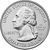  Монета 25 центов 2013 «Национальный мемориал Маунт-Рашмор» (20-й нац. парк США) P, фото 2 