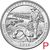  Монета 25 центов 2016 «Национальный парк Теодора Рузвельта» (34-й нац. парк США) P, фото 1 