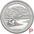  Монета 25 центов 2014 «Национальный парк Грейт-Санд-Дьюнс» (24-й нац. парк США) P, фото 1 