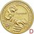  Монета 1 доллар 2017 «Письменность Чероки, Секвойя» США D (Сакагавея), фото 1 