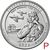  Монета 25 центов 2021 «Пилоты из Таскиги» (56-й нац. парк США) P, фото 1 